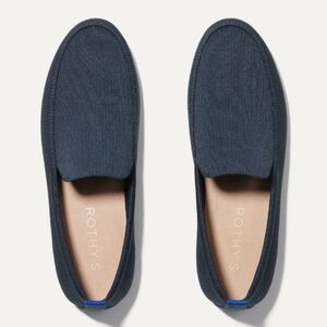 NEW Rothys Ravello Knit Navy Loafers Shoes